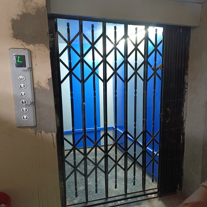 Goods Lift Drum Type
