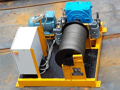 Electric Power Winch Machine